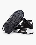 Дитячі кросівки Nike Air Max 90 White Black K0033, фото 4