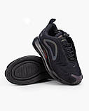 Дитячі кросівки Nike Air Max 720 Black Violet Hameleon K0034, фото 4