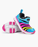 Дитячі кросівки Nike Dynamo Free Blue Yellow Pink K0021, фото 5