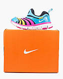 Дитячі кросівки Nike Dynamo Free Blue Yellow Pink K0021, фото 7