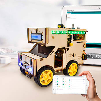 Розумний будинок на колесах робот Arduino керування Android/IOS