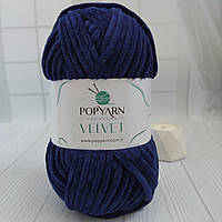 Popyarn Velvet №013 темно-синій
