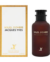 Чоловіча парфумована вода Soleil d'Ombre Jacques Yves 100ml. Fragrance World.(100% ORIGINAL)