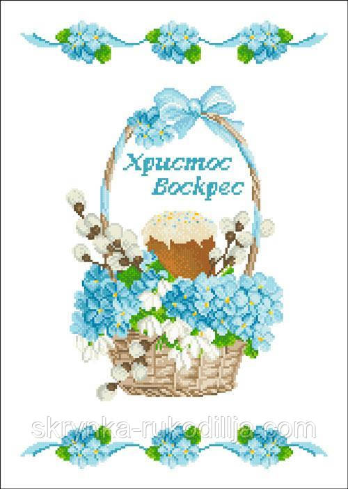 Заготовка для вишивки Пасхальний рушник ХВВГ-164 Княгиня Ольга