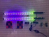LED флагшток RGB 89 см. ( комплект 2 шт. ), фото 4