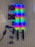 LED флагшток RGB 89 см. ( комплект 2 шт. ), фото 7