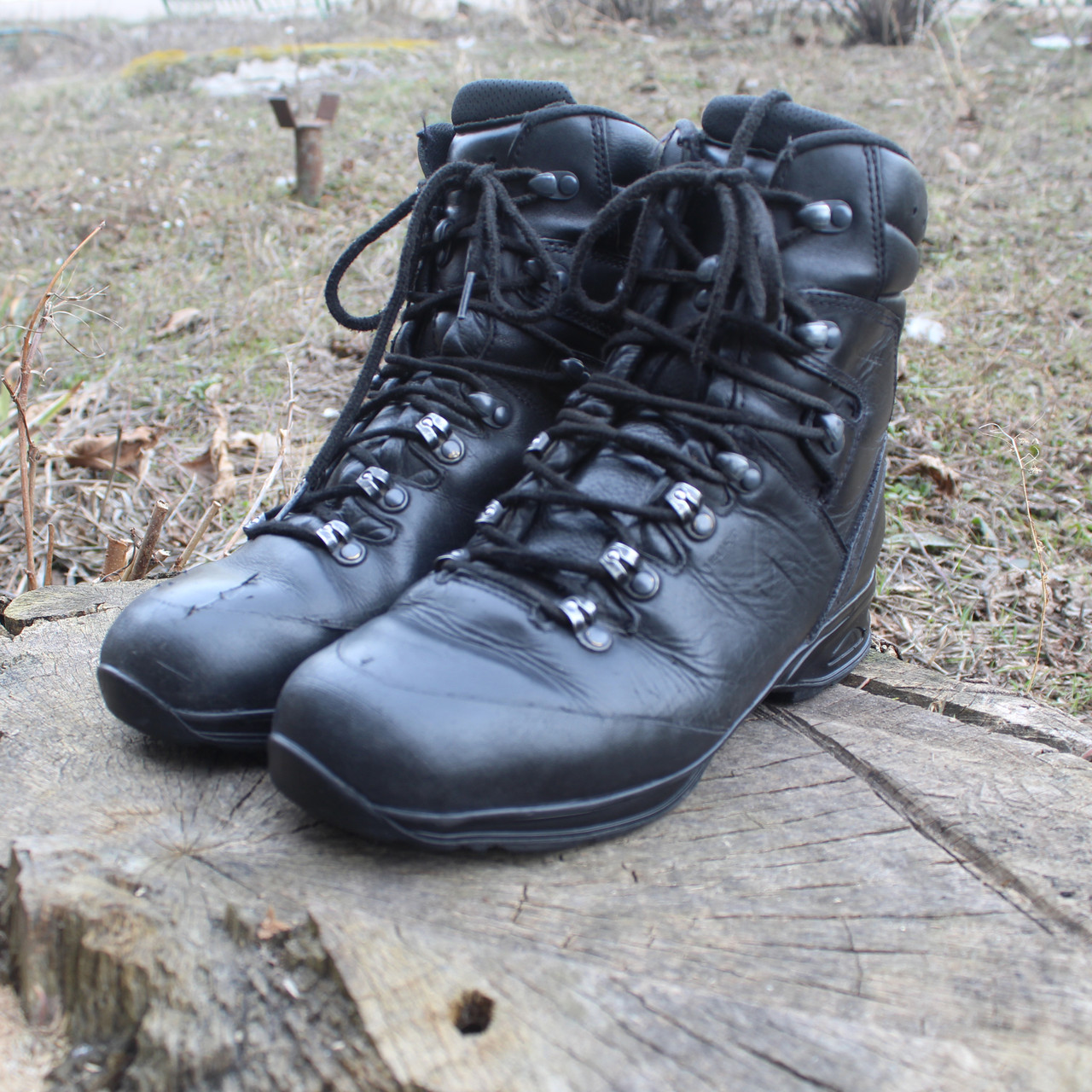 Черевики EU 43 Haix® Commander GTX оригінал ЗС Німеччини Б/В - Black - Лот 214