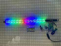 LED флагшток RGB - 90 см. 2 шт..