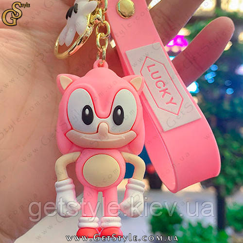 Брелок Сонік Baby Sonic Keychain рожевий