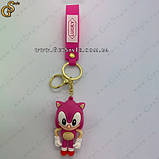 Брелок Сонік Baby Sonic Keychain малиновий, фото 3