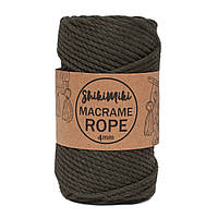Еко шнур Shikimiki Rope 4mm, колір Темний хакі