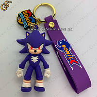 Брелок Сонік Sonic Keychain фіолетовий