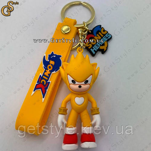Брелок Сонік Sonic Keychain жовтий