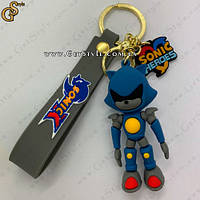 Брелок Сонік Sonic Keychain сірий