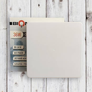 Світильник світлодіодний накладний BIOM BY S-36Вт