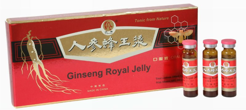 Купить Маточное молочко с женьшенем Ginseng Royal Jelly 10х10мл, цена 697 грн - Prom.ua (ID#254044673)