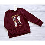 Дитячий джемпер світшот на флісі Hogwarts H&M на дівчинку 2-4 роки - р.98/104 /59607, фото 4