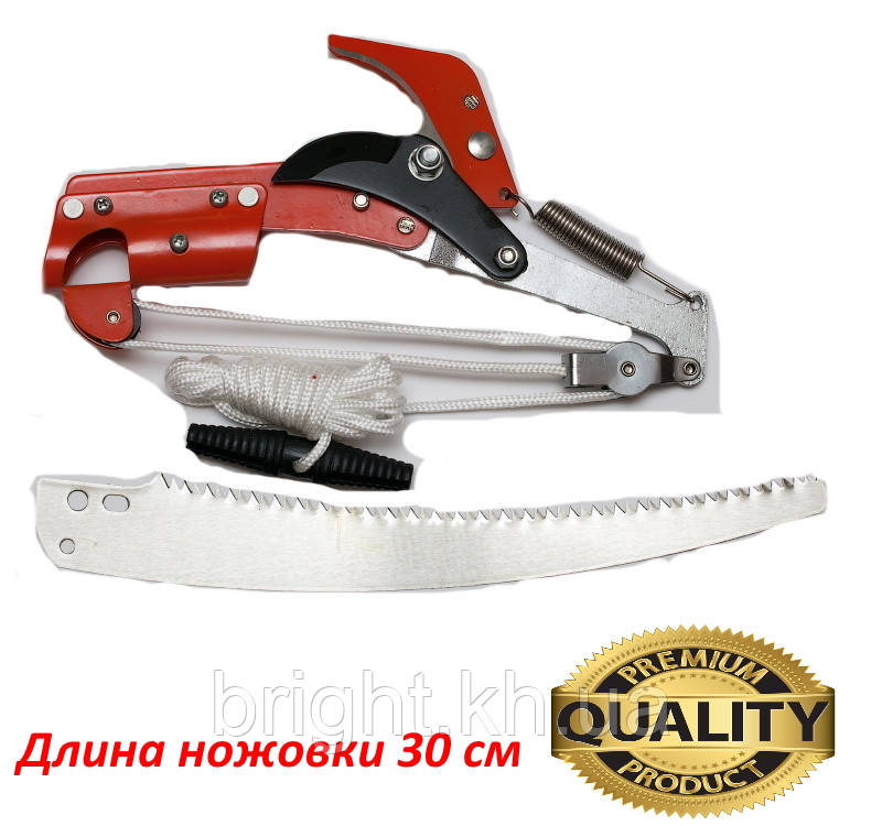 Гілкоріз штанговий Daiva Pro-6 з ножівкою під телескопічну ручку, ножівка 30 см