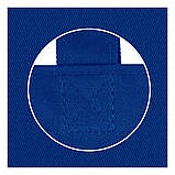 Еко-сумка жіноча шопер для нанесення принту кольорова бавовняна 35х10х42 см. колір: синя волошка., фото 3