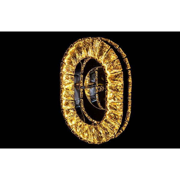 Світлодіодний кришталевий накладний світильник бра Linisoln 9617, фото 1