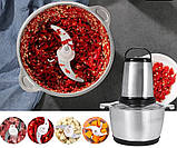 Блендер-подрібнювач Gold Crest 7079, сірий, фото 7