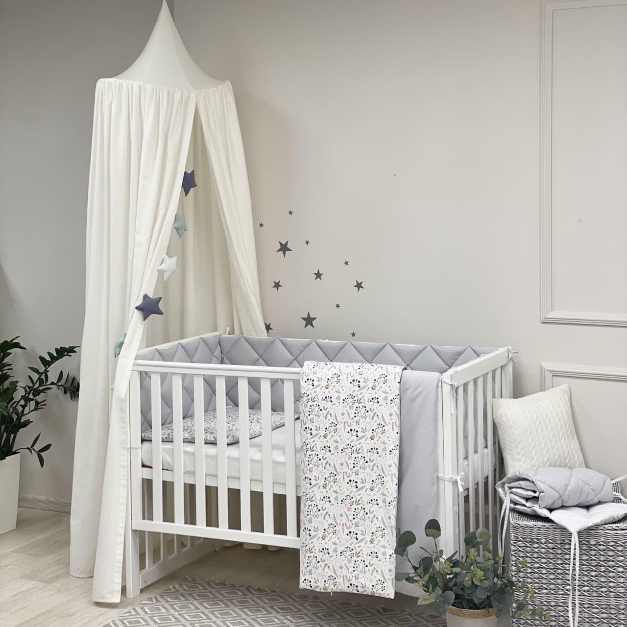 Дитяча постіль Маленька Соня Baby Mix Скандинавські бутони, фото 1