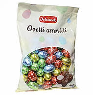 Цукерки Шоколадні Яйця Асорті Dolciando Ovetti Assortiti 850 г Італія