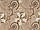 Рулонна штора Квити Коричневий 1150*1500, фото 3