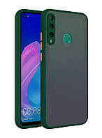 Матовий протиударний чохол для Huawei P30 Lite зелений