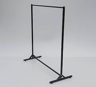 Одинарна стійка для одягу чорного кольору