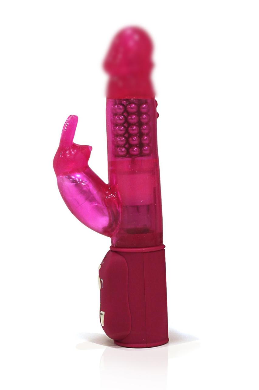 Вібратор Marc Dorcel Orgasmic Rabbit Pink, 25х4 см.