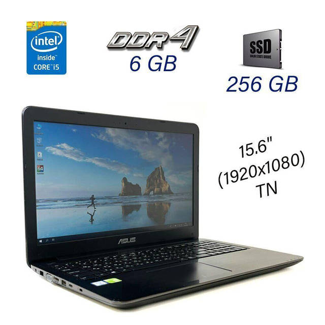 Ноутбук Asus X556U / 15.6