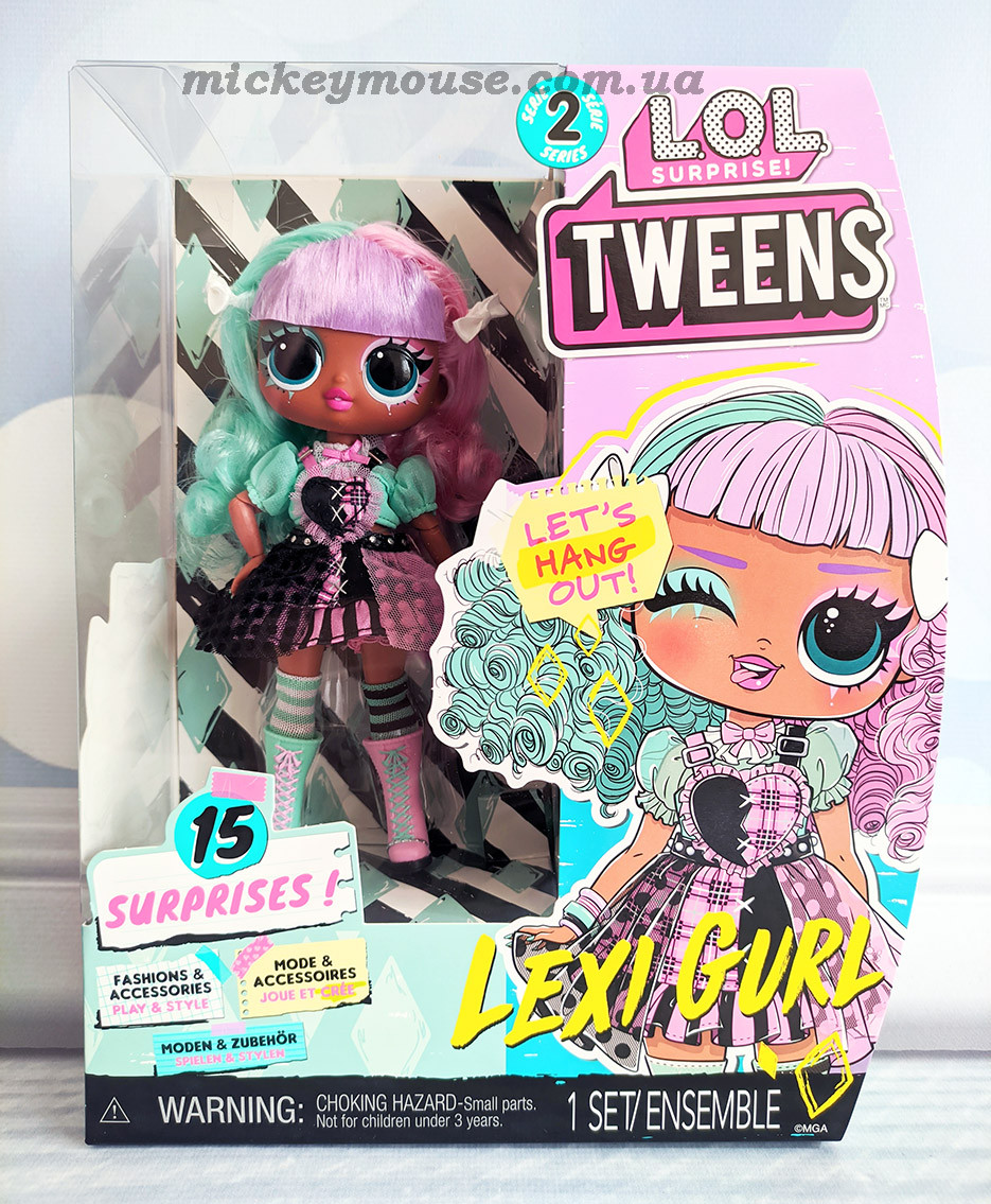 Ляльковий набір LOL Surprise Tweens S2 Крихітка Лексі LOL Surprise Tweens Series 2 Fashion Doll Lexi Gurl 579601