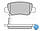 Комплект Тормозных Колодок Meyle 0252488516/W 24886, Дисковый Тормоз Toyota Avensis Седан (_T27_), фото 2
