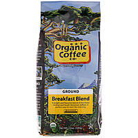 Кофе средней степени обжарки Organic Coffee Co., Смесь для завтрака, молотый кофе, 340 г (12 унций) - Оригинал