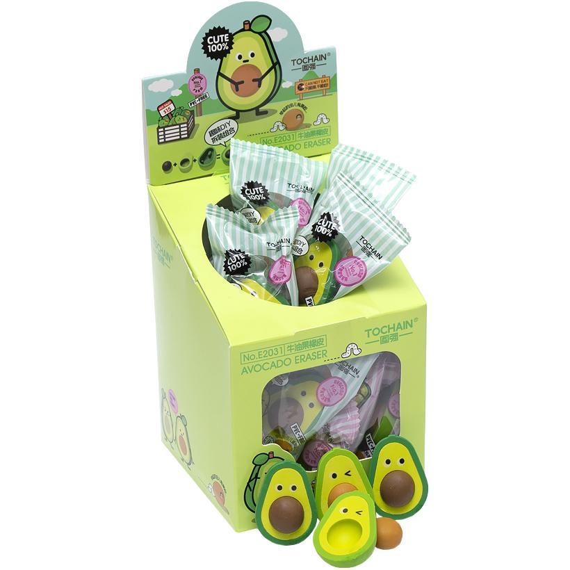 Ластик Авокадо кольоровий арт.2031, фото 1