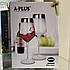 Келихи для вина 2 шт A-plus 420 мл колір білий, фото 3
