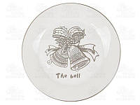 Lefard China Тарелка салатная Новогодняя коллекция Колокольчики 21см 858-0040