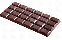 Chocolate World Форма для шоколада Шоколадна плитка 15,5x7,7x0,9см 2162 CW