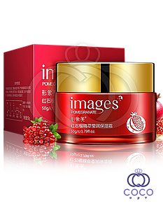 Антивіковий крем для обличчя з екстрактом граната Images Red Pomegranate Fresh Cream 50 г