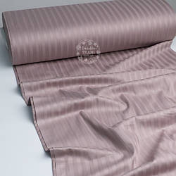 Страйп сатин, колір - суха троянда, ширина 240 см (№4033)