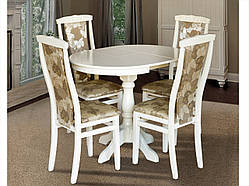 Комплект обідній Чумак 2 слонова кістка. 1+4 (Карпати)