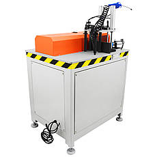 Торцювальний верстат з пневмоприводом для різання алюмінієвого профілю під кутом 45 градусів TM-SAP45-450, фото 2