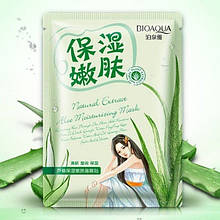 Тканинна маска Bioaqua з екстрактом алое віра Natural Extract Aloe Moisturizing Mask