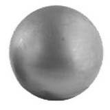 Куля металева цільна Art. 43.025 діам.25мм