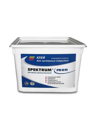 Купить Клей для стеклохолста Spektrum Profi 15л, цена 990 ₴ — Prom.ua ...