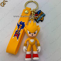 Брелок Соник Sonic Keychain желтый