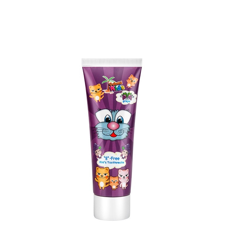 Корейська дитяча зубна паста зі смаком винограду Colutti Kids "8"-Free Toothpaste 80 g