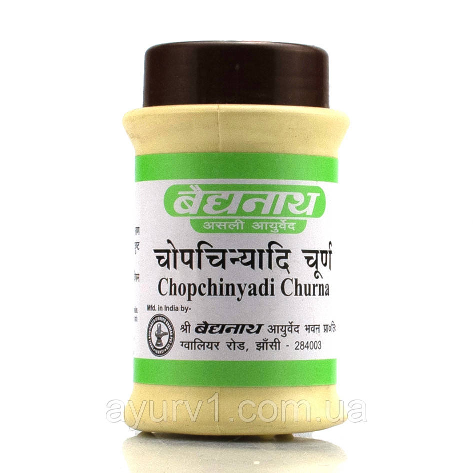 Чопчиняді чурна/ Chopchinyadi Churna Baidyanath 60 g для суглобів, у разі артритів, артрозів