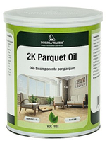 Олія для дерева 2 компонентна 2К Hardwax Parquet Oil 1л